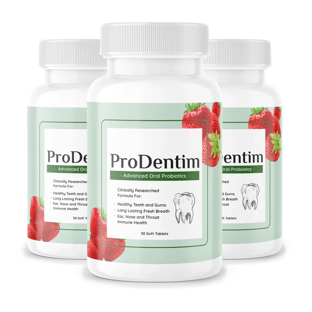 ProDentim 3 bottles package — oral probiotic pricing